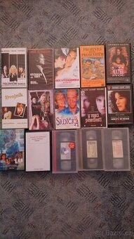 15 VHS - ráda pošlu dál levně