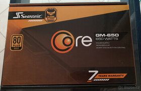 Počítačový zdroj Seasonic Core GM 650 Gold