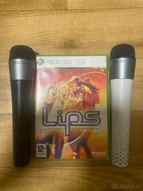 Lips xbox360 + 2 mikrofony