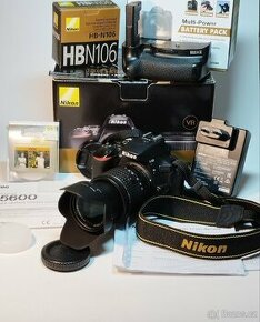 Nikon D 5600 , objektiv Nikon 18-55 mm DX -VR