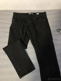 Černé Baggy Jeans - 1