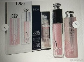 Dior Addict balzám a lesk na rty růžový 001