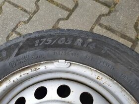 Kompletní kola-pneu+disky 14