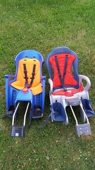 2x Dětské cyklosedačky na kolo Hamax Siesta a Babypoint