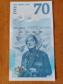 Pamětní list Tribute to Miro Žbirka 70
- 1