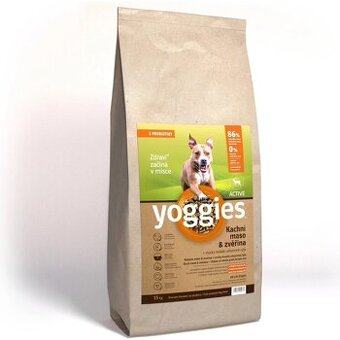 Yoggies Active granule lisované za studena Kachna 15kg
