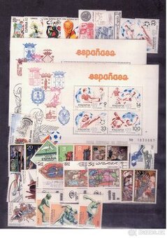 poštovní známky Španělska 1982/84