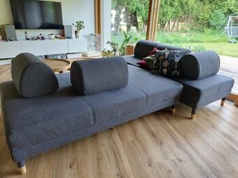 Sedačka Flottebo Ikea šedá