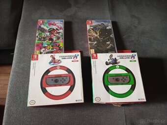 Prodám hry na Nintendo