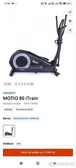 Profi eliptický trenažér HouseFit Motio 80i Train