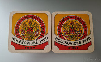 Pivní tácky - Holešovické pivo
