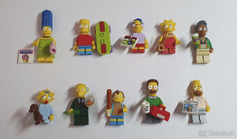 Lego Minifigurky The Simpsons 1.+2. série KOMPLET