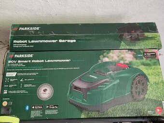 Parkside Robotická sekačka Smart PMRDA 20-Li B2 + garáž