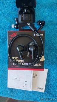 asus rog cetra true wireless, herní sluchátka , záruka 9\26