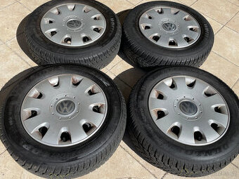 Zimní sada 5x112 6J et47 Volkswagen/Škoda 195/65 R15 - 1