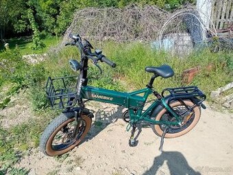 SKLÁDACÍ CELOODPRUŽENÉ ELEKTROKOLO 1000 W