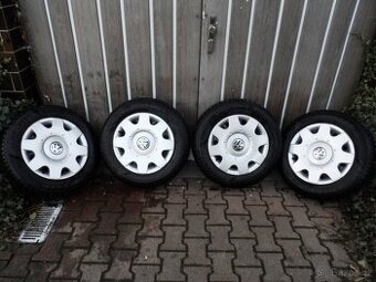 Komplet Zimní Sada Semperit +Poklice 215/60/16 ET 41 5X112