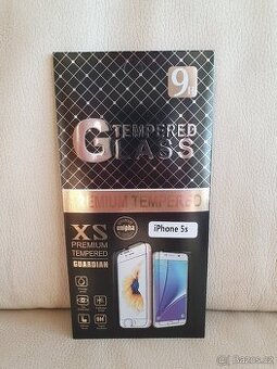 Tvrzené sklo 9H pro iPhone 5s – nové, nepoužité