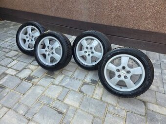 ALU kola ENZO - 5x100 - Hezké zimní PNEU 195/55/15