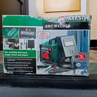 svářečka Parkside použití jen dvakrát plně funkční 40A-80A