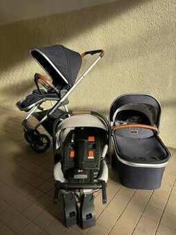 Kočárek Moon Style 2020 2v1 + autosedačka Joie s isofixem