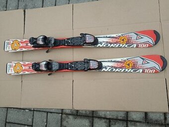 Lyže Nordica - 100 cm.