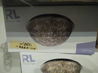 Stropní LED svítidlo RL TRITON - malé, černé, nové