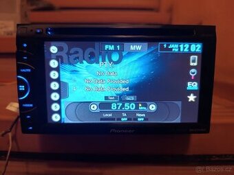 Rádio Pioneer, 2Din, CD/DVD, bluetooth, DAB+, anténa