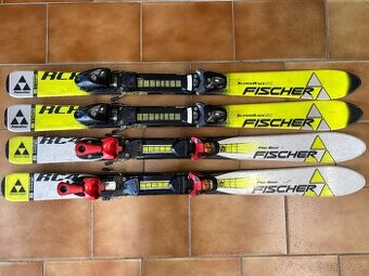 Dětské lyže 108cm a lyžáky