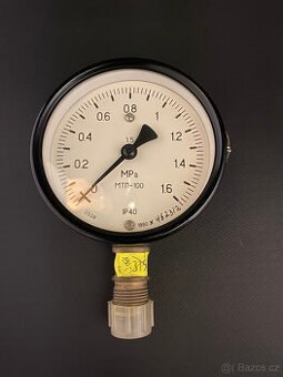 Manometr 0-1,6 MPa (16 Bar), závit 1/2"