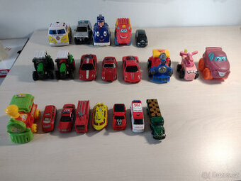 Různá autíčka