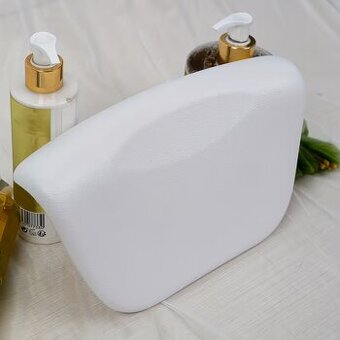 Podhlavník, polštář do vany - bílý