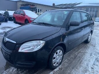 Škoda Fabia 2 1,4 16v 63kw černá kombi veškeré díly