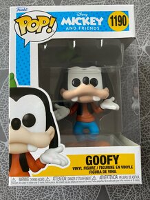 Nové figurky Funko Pop-Goofy (1190), Donald Duck (1191,1220)