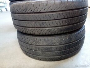 2 kusy letních pneu Continental rozměr 215/60 R 17 C