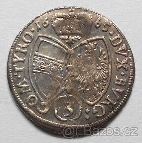 mince stříbro staré Tyrolsko - 1