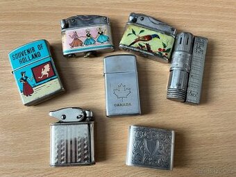 Staré zapaľovače aj Zippo a strieborné Kablo, Imco Gunlite
