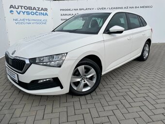 Škoda Scala 1.0TSi 81kW ČR 1.MAJ. CarPlay APPS