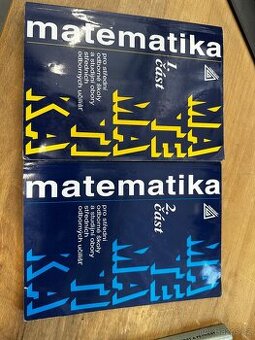 Matematika 1 část a druhá část - 1