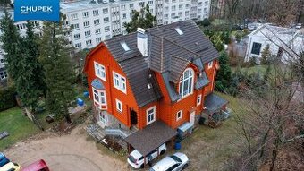 Mezonetový byt 5+kk ve vile, 204 m2, Liberec - Ruprechtice