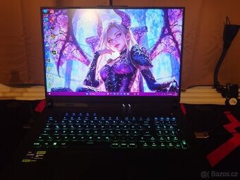 Asus Rog Strix Scar 18 G834JY - NEBULA040W Black + sluchadlá