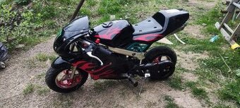 Minibike, pojizdny, znamky opotrebeni
