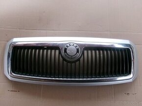 fabia 1 maska kapoty stříbrná metalíza 9102