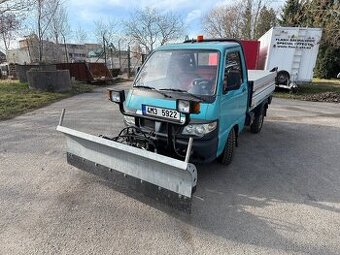 Piaggio Porter, 4x4, sklápěč, radlice