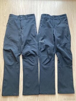 2x softshell kalhoty, vel 152 - 1