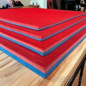 Tatami Champion puzzle červeno - modrá 105 x 105 - 1