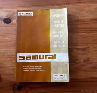 Příručka a manuál Suzuki Samurai