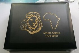 Stribrne investiční mince Rwanda - 1