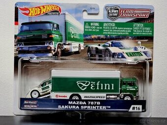 Hot Wheels Team Transport Mazda 787B Sakura Sprinter