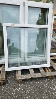 Okno PVC fixní - 1100x1050 mm - Starší
